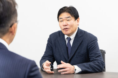 コンサル中の坂口